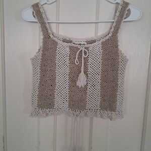FIL-PRIDE Crocheted Crop Top